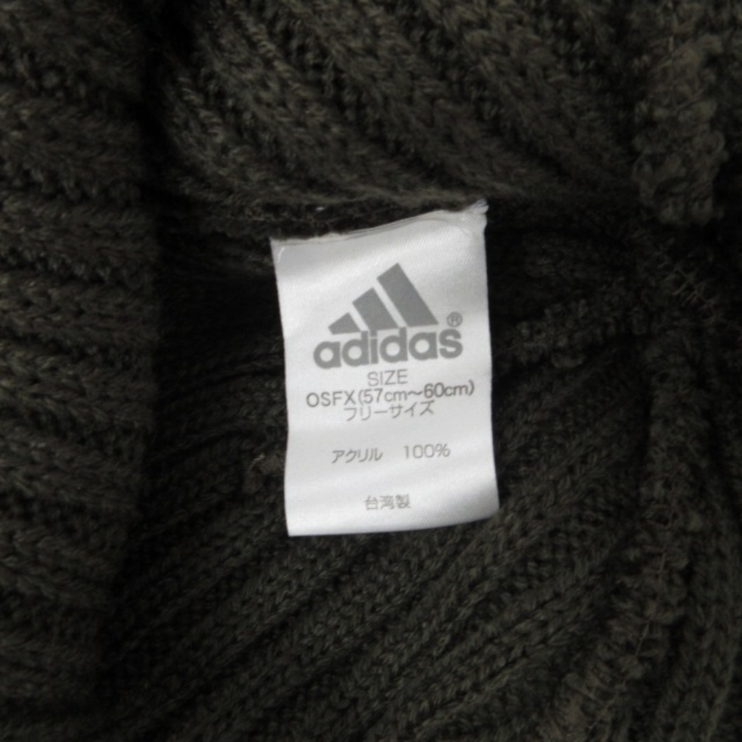 adidas(アディダス)のアディダス adidas ニット帽 KCM001 008926 カーキ メンズの帽子(その他)の商品写真