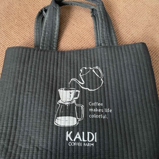 カルディ(KALDI)のカルディコーヒー福袋のバック黒色(トートバッグ)