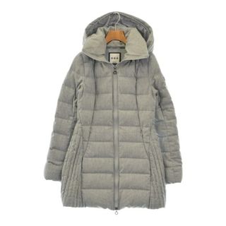 タトラス(TATRAS)のTATRAS タトラス ダウンコート 02(M位) グレー 【古着】【中古】(ダウンコート)