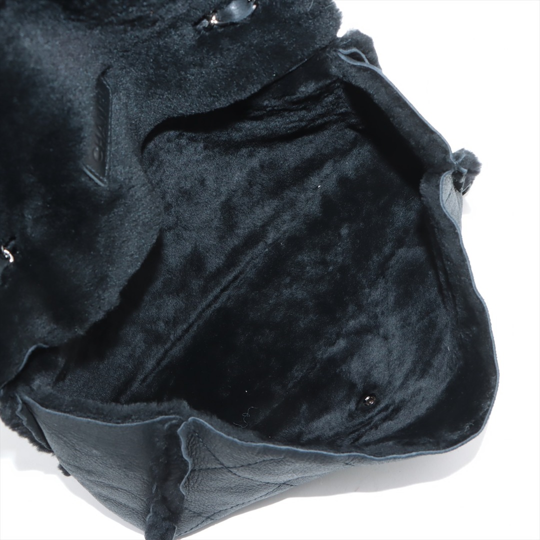 CHANEL(シャネル)のシャネル  ムートン  ブラック レディース ショルダーバッグ レディースのバッグ(ショルダーバッグ)の商品写真
