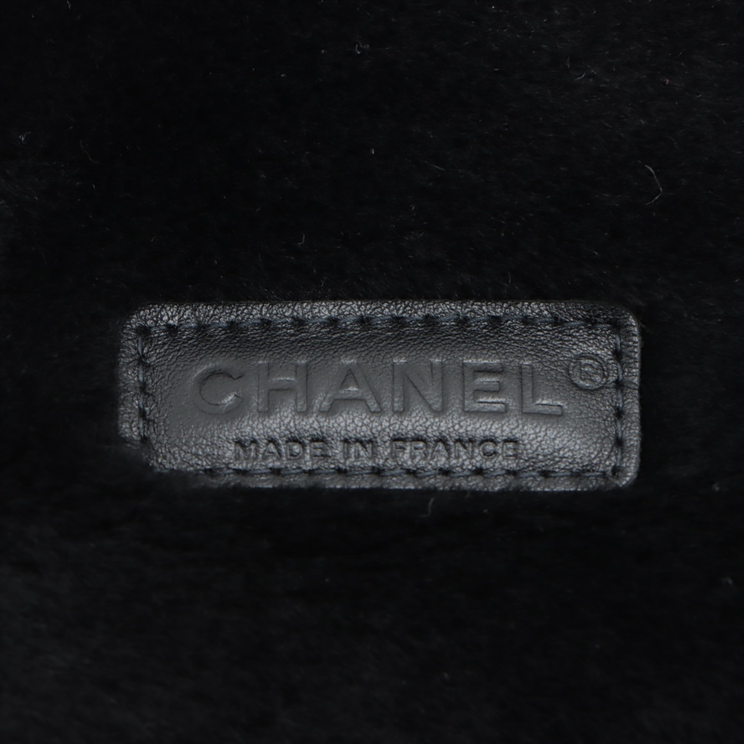 CHANEL(シャネル)のシャネル  ムートン  ブラック レディース ショルダーバッグ レディースのバッグ(ショルダーバッグ)の商品写真