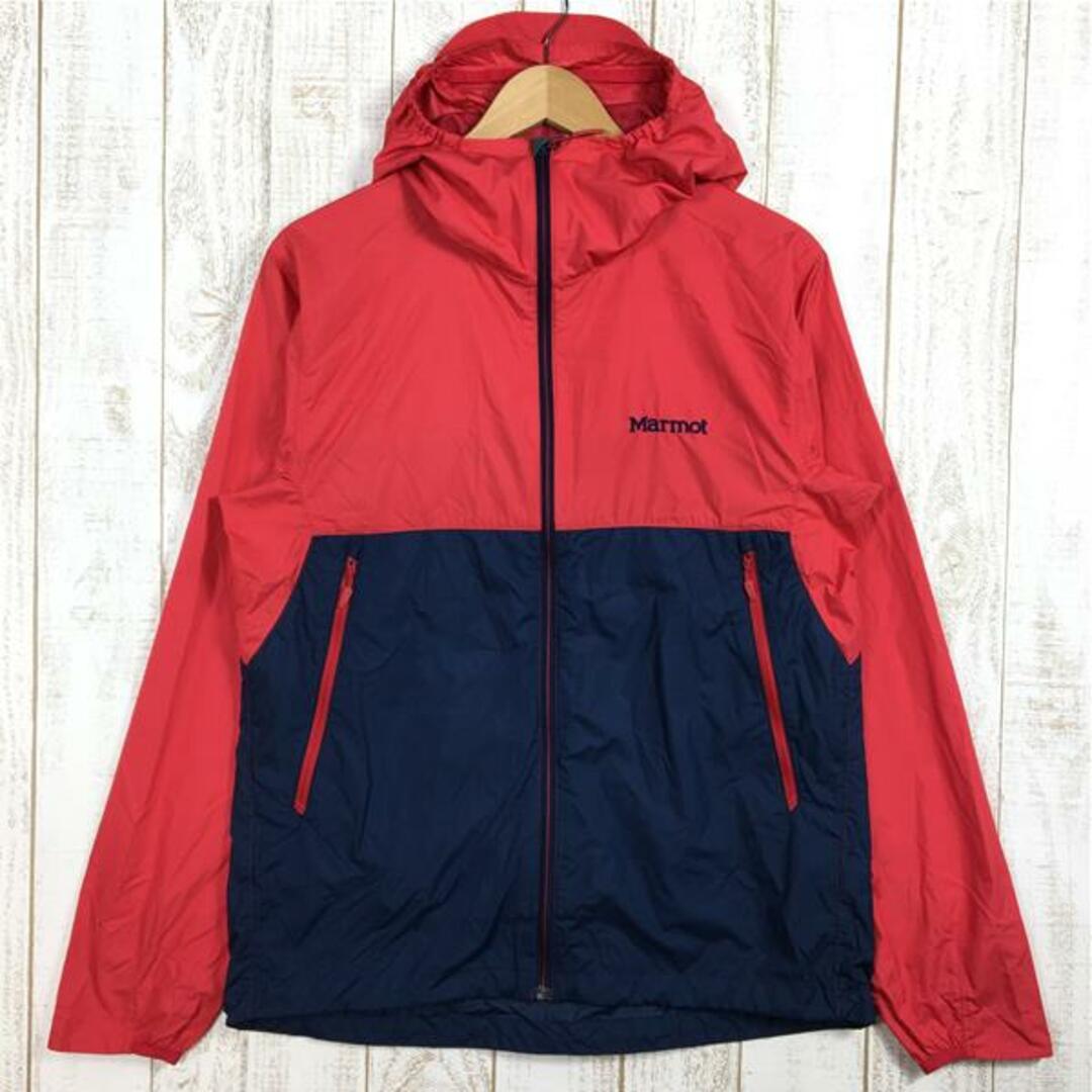 MARMOT(マーモット)のMENs L  マーモット コンフィー シェル ジャケット Comfy Shell Jacket ウィンドシェル フーディ MARMOT MJJ-F7013 レッド系 メンズのメンズ その他(その他)の商品写真