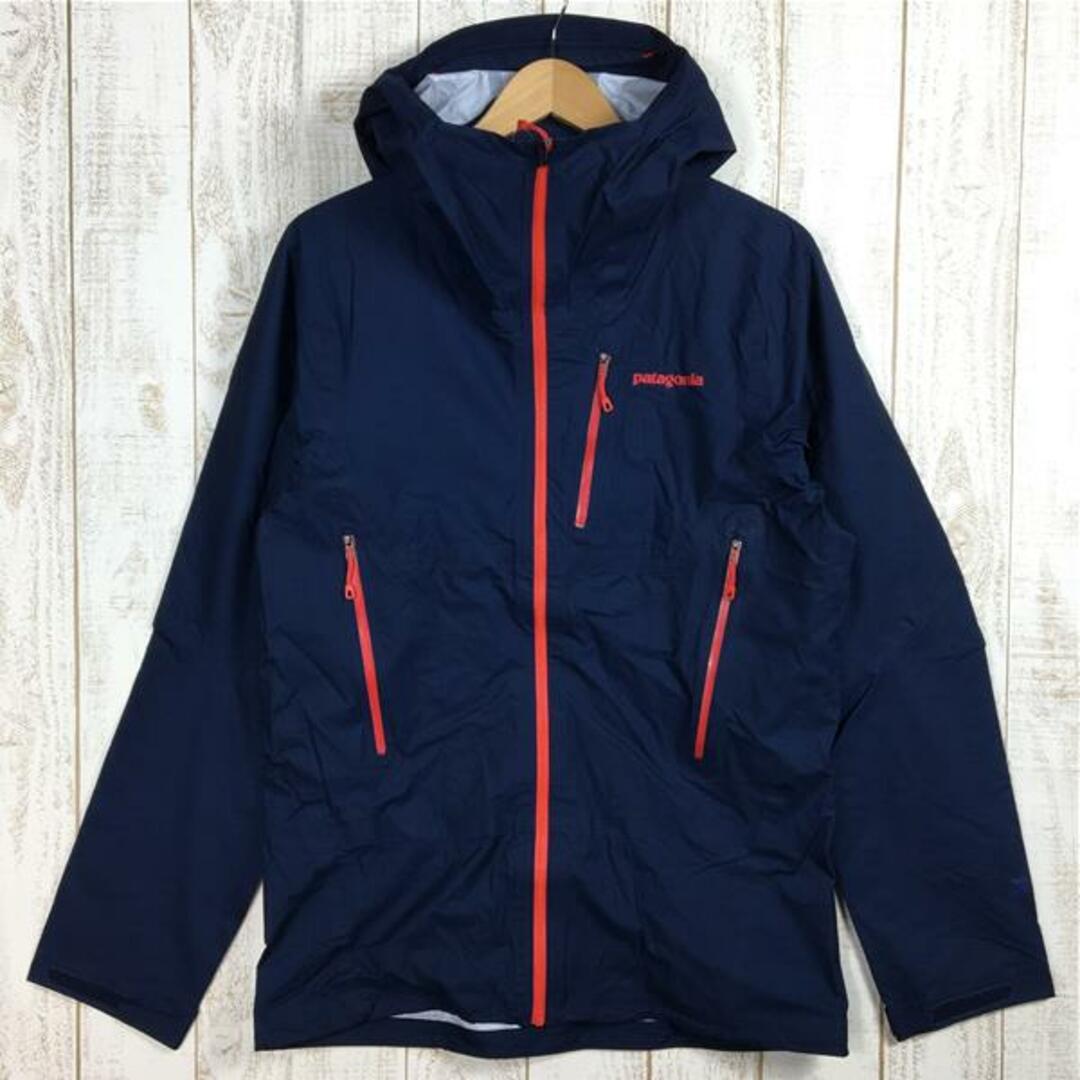 無経年劣化MENs S  パタゴニア エムテン ジャケット M10 Jacket 3L-H2No防水 ハードシェル フーディ PATAGONIA 84172 NVYB Navy Blue ネイビー系