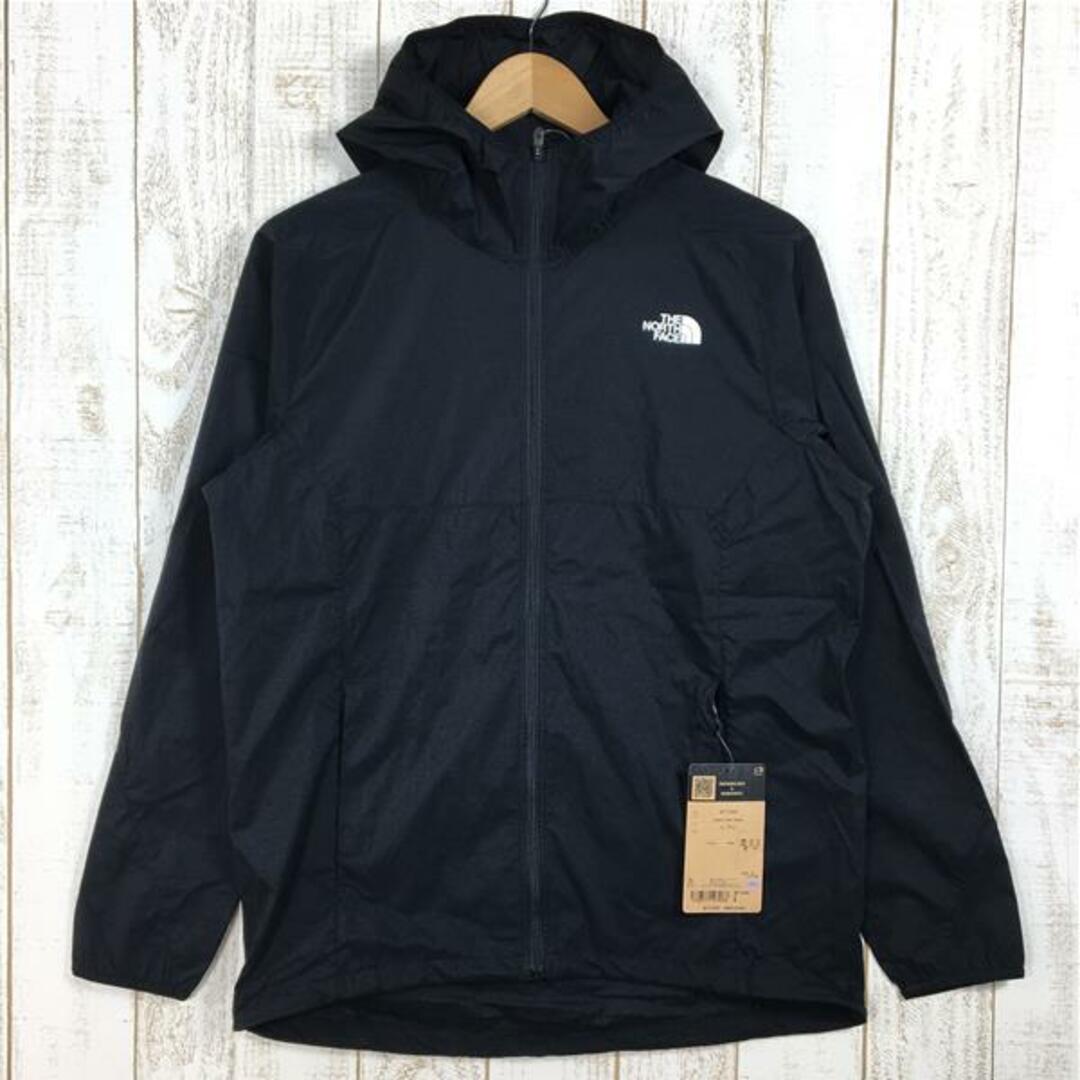 86cm重量MENs M  ノースフェイス エニータイム ウィンド フーディ Anytime Wind Hoodie ウィンドシェル ジャケット NORTH FACE NP72285 K Black ブラック系