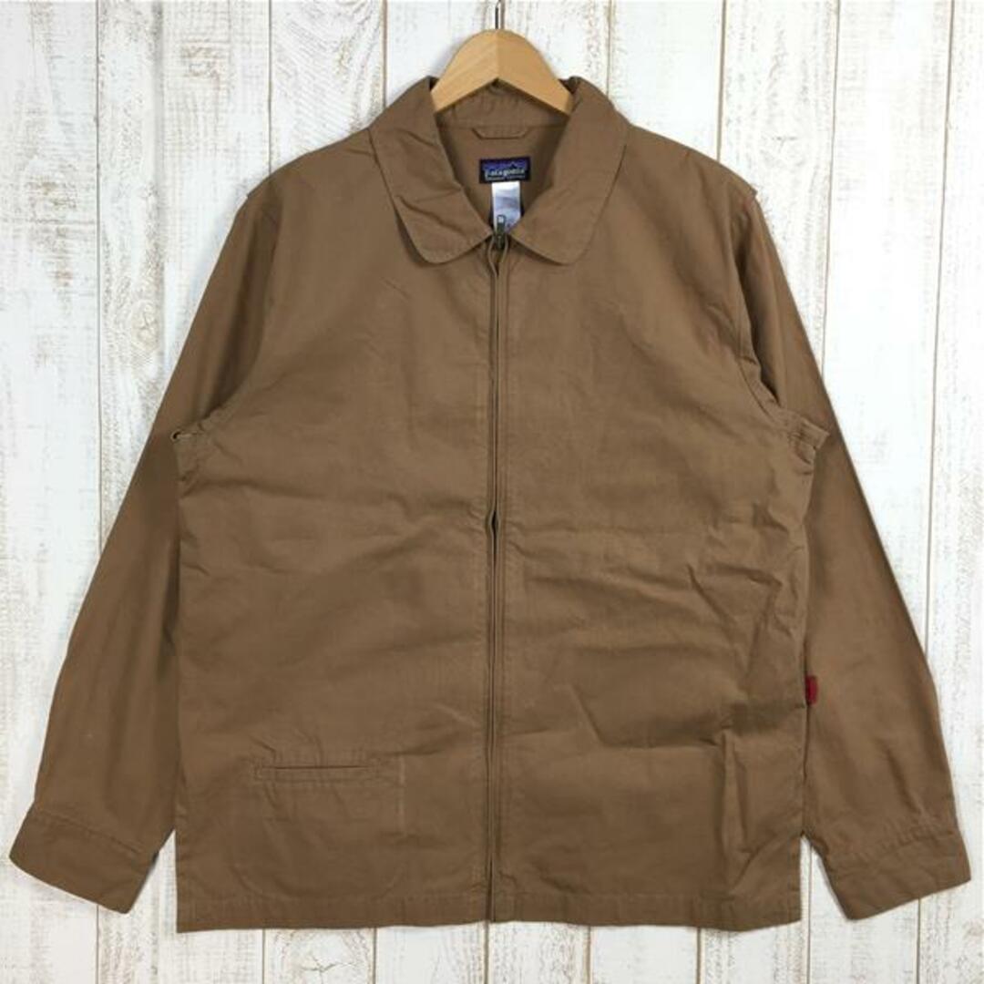 73cm肩幅MENs M  パタゴニア ネバーネバー ジャケット Never Never Jacket オーガニックコットン スウィングトップ 赤タグ カタログ掲載外モデル 生産終了モデル 入手困難 PATAGONIA 27520 TKW Teakwood ブラウン系