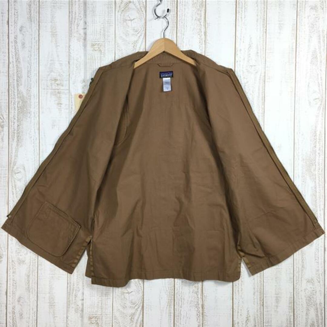 73cm肩幅MENs M  パタゴニア ネバーネバー ジャケット Never Never Jacket オーガニックコットン スウィングトップ 赤タグ カタログ掲載外モデル 生産終了モデル 入手困難 PATAGONIA 27520 TKW Teakwood ブラウン系