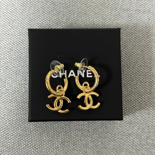 シャネル(CHANEL)の新品未使用 Chanel シャネル ココマーク フープピアス ゴールド(ピアス)