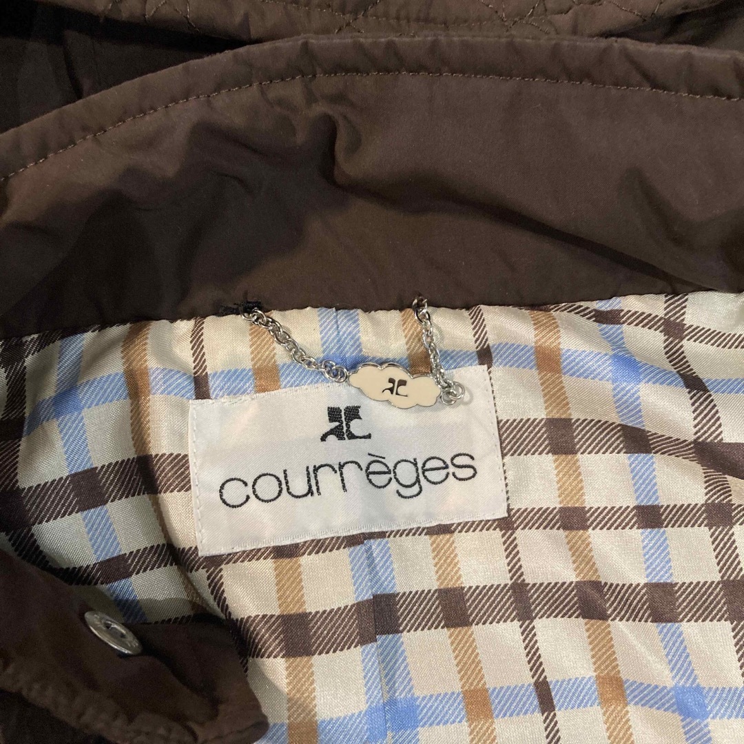 Courreges(クレージュ)の【美品】courreges クレージュ キルティング ミドル コート ジャケット レディースのジャケット/アウター(その他)の商品写真