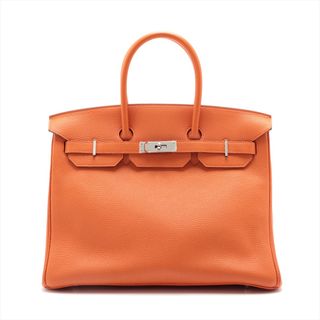 エルメス(Hermes)のエルメス バーキン35 トゴ  テールバテュー ユニセックス ハンドバッグ(ハンドバッグ)