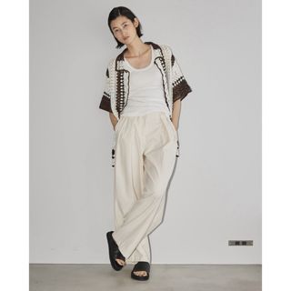 トゥデイフル(TODAYFUL)のTODAYFUL    Tuck Twill Trousers(カジュアルパンツ)