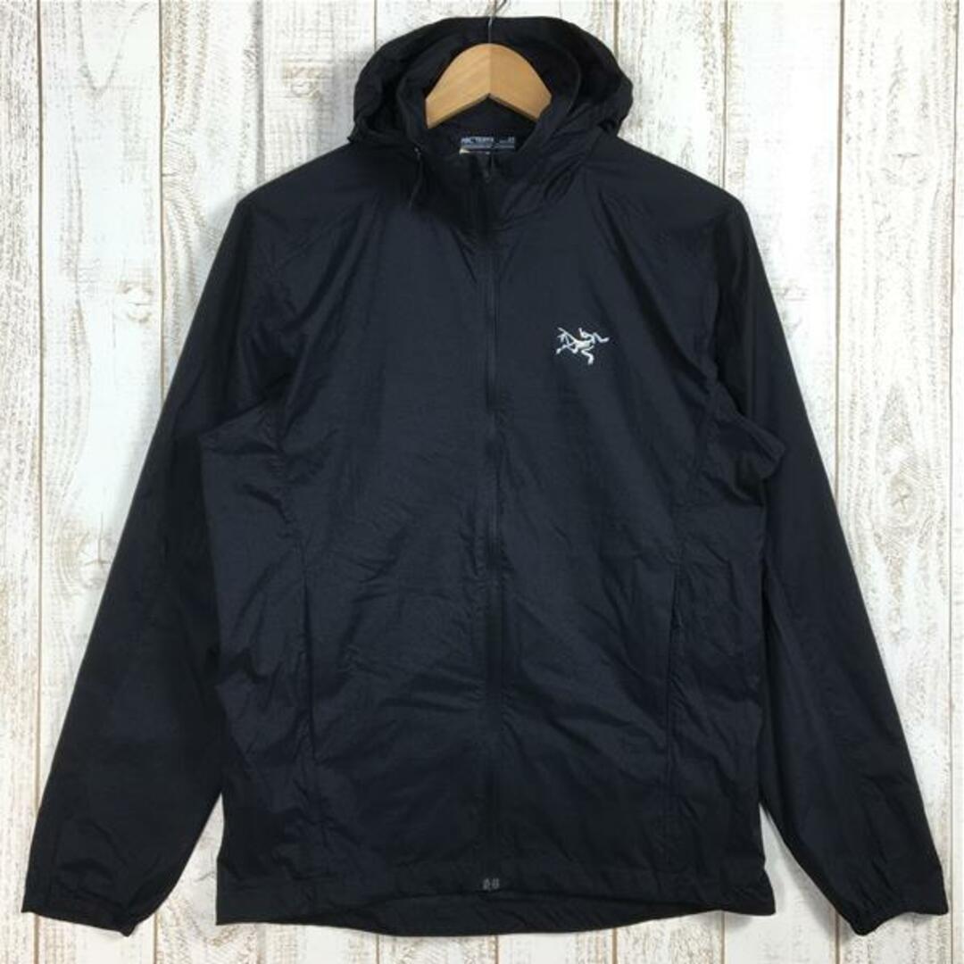 51cm裾幅MENs S  アークテリクス ノディン ジャケット Nodin Jacket ウィンドシェル ソフトシェル フーディ ARCTERYX X000007201/18917 ブラック系