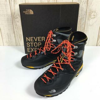 ザノースフェイス(THE NORTH FACE)のMENs 28.0cm  ノースフェイス ヴェルト S4K ゴアテックス Verto S4K GORE-TEX アルパインブーツ マウンテニアリングブーツ NORTH FACE NF01612 KY TNFブラック×TNFイエロー ブラック系(その他)