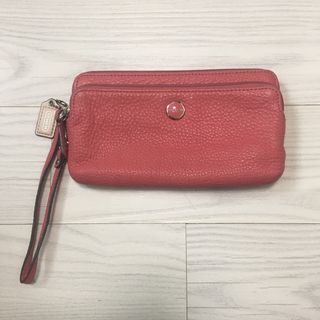 コーチ(COACH)のCOACH コーチ 長財布 ピンク(長財布)