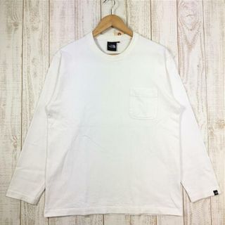 ザノースフェイス(THE NORTH FACE)のMENs M  ノースフェイス ロングスリーブ ヘビーコットン ティー L/S HEAVY COTTON T シャツ NORTH FACE NT32007 アイボリー系(その他)