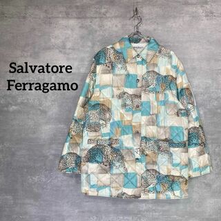 サルヴァトーレフェラガモ(Salvatore Ferragamo)の『Salvatore Ferragamo』 フェラガモ (M) ジャケット(ブルゾン)