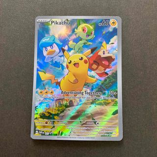 ポケモン - ピカチュウ 英語版ポケモンカード プロモ ニャオハ ポケモン - ピカチュウ 英語版ポケモンカード プロモ ニャオハ