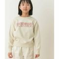 【IVORY】『WEB/一部店舗限定』『親子リンク』フロッキーロゴスウェット(K