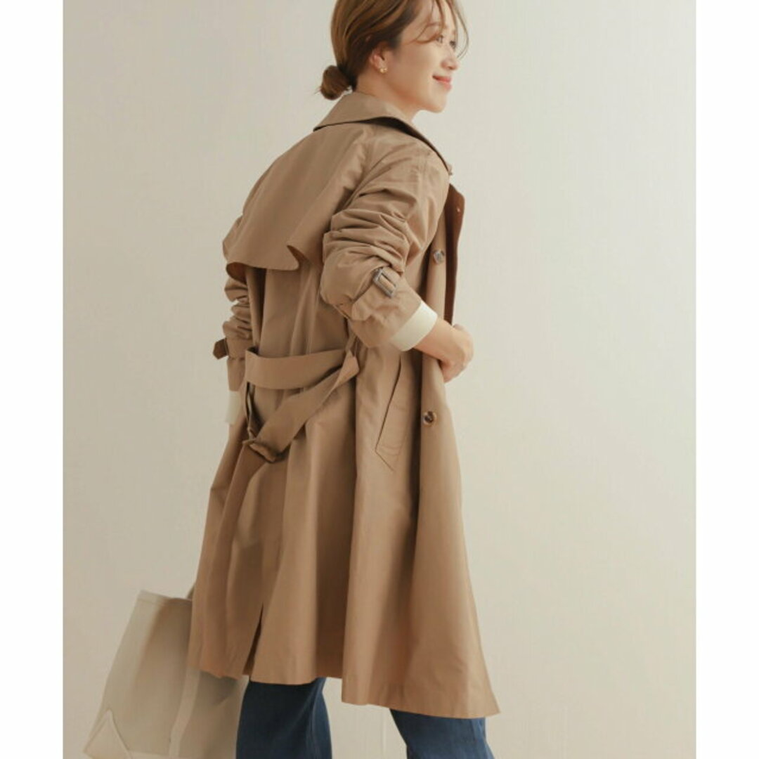 URBAN RESEARCH DOORS(アーバンリサーチドアーズ)の【BEIGE】トレンチコート レディースのジャケット/アウター(トレンチコート)の商品写真