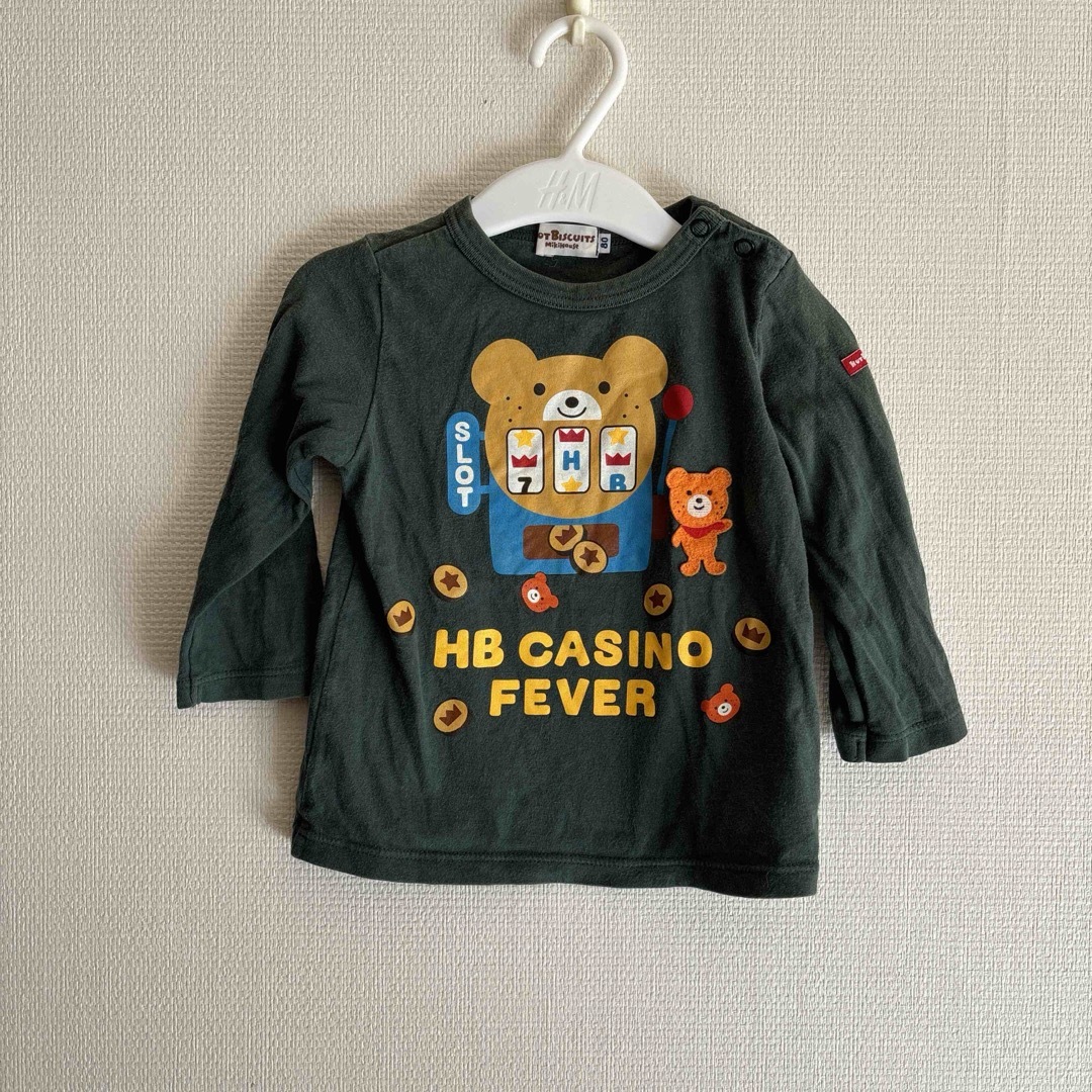 mikihouse(ミキハウス)のミキハウスロンT80 キッズ/ベビー/マタニティのベビー服(~85cm)(Ｔシャツ)の商品写真