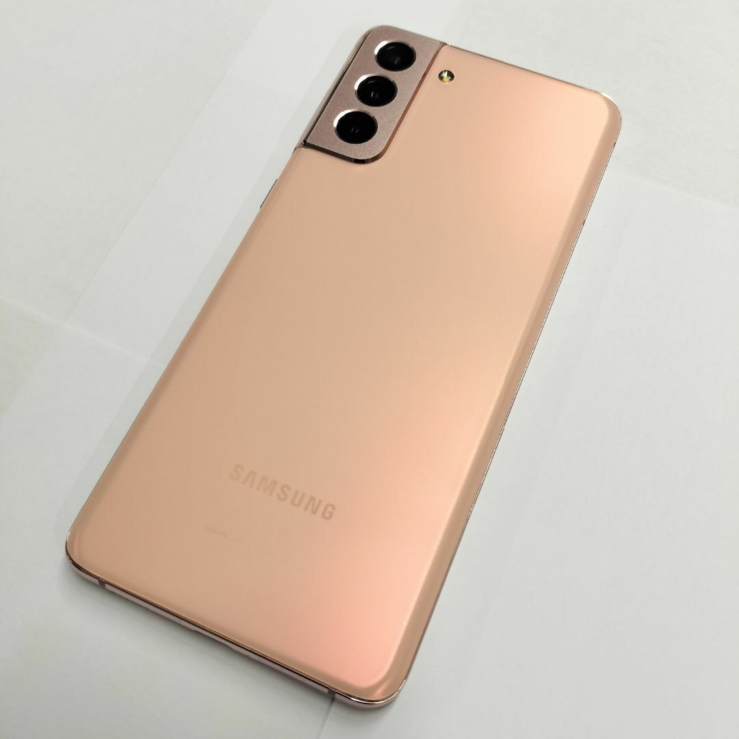 Samsung galaxy S21+5g 256gb ファントムピンク 韓国版 スマホ/家電/カメラのスマートフォン/携帯電話(スマートフォン本体)の商品写真