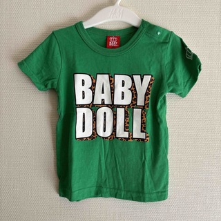 ベビードール(BABYDOLL)のBABYDOLLグリーンTシャツ90(Tシャツ/カットソー)