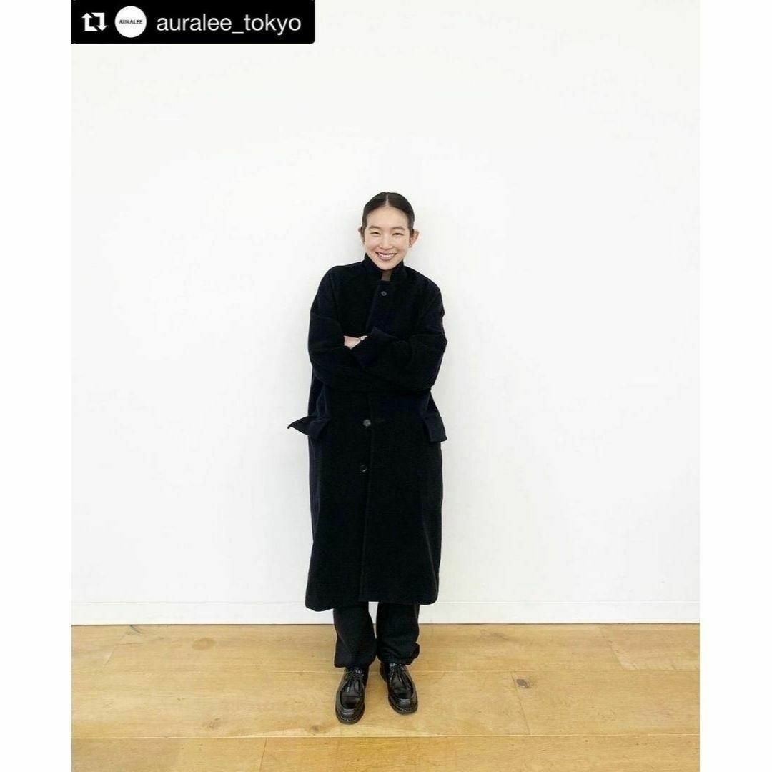 AURALEE(オーラリー)の19AW AURALEE CASHMERE WOOL MOSSER COAT 3 メンズのジャケット/アウター(チェスターコート)の商品写真