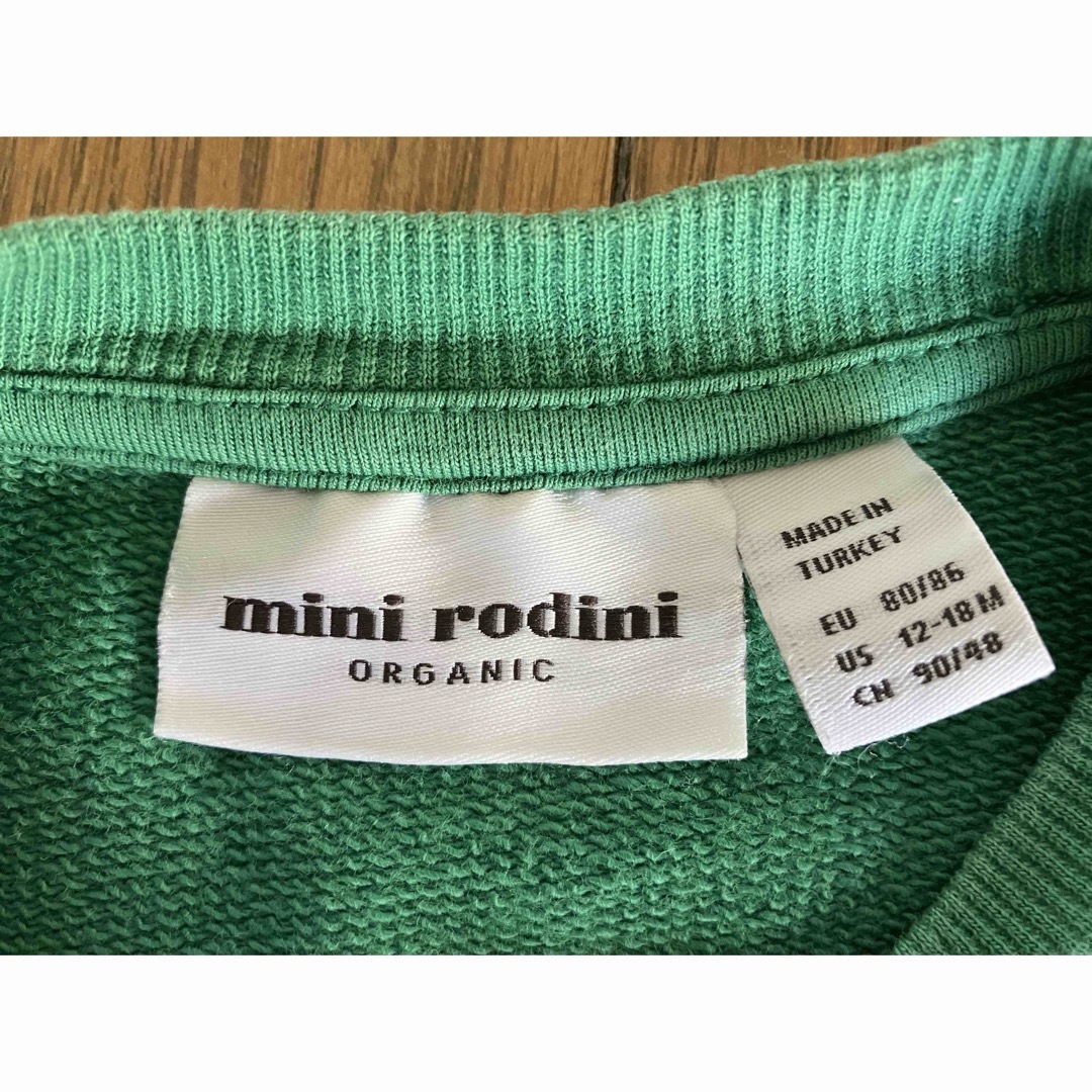 こども ビームス(コドモビームス)のmini rodini トレーナー キッズ/ベビー/マタニティのベビー服(~85cm)(トレーナー)の商品写真