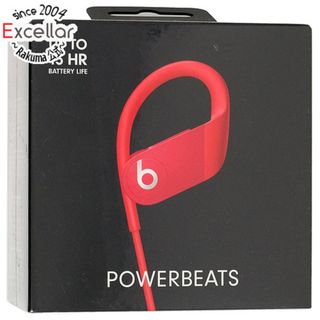 ビーツバイドクタードレ(Beats by Dr Dre)のbeats by dr.dre　ワイヤレスイヤホン Powerbeats　MWNX2PA/A　レッド(ヘッドフォン/イヤフォン)