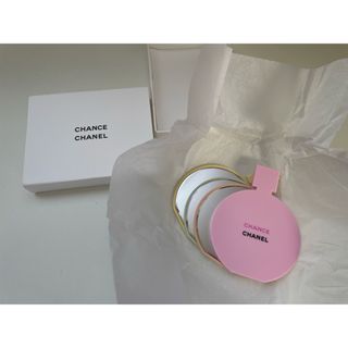 CHANEL 手鏡 コンパクトミラー 両面ミラー  3点セット ノベルティ