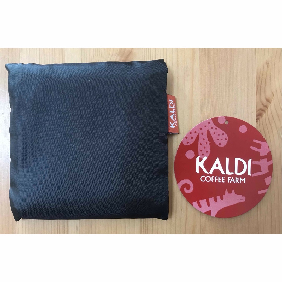 KALDI(カルディ)のカルディ エコバッグ グレー オリジナル ノベルティ 非売品 エンタメ/ホビーのコレクション(ノベルティグッズ)の商品写真