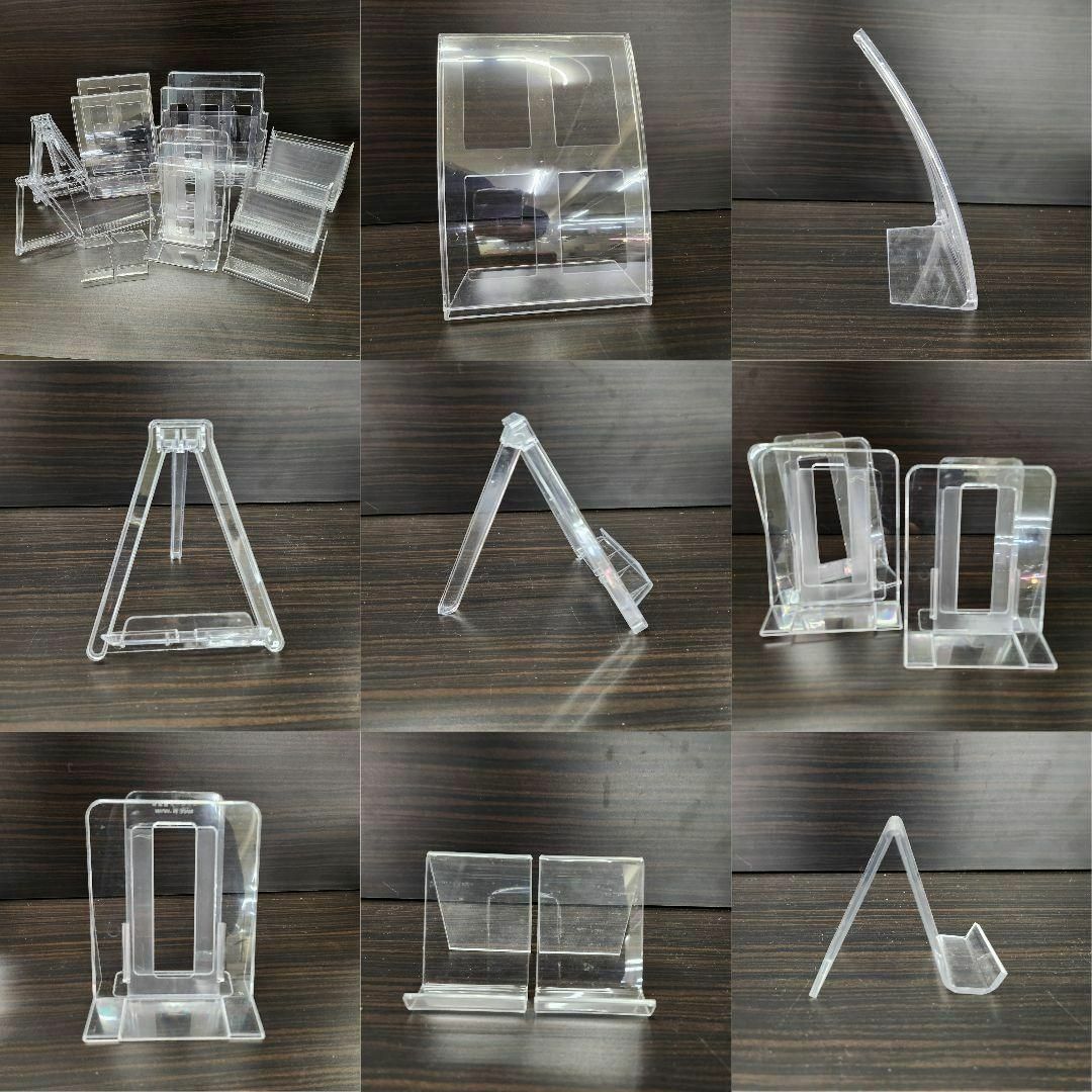 カタログアクリルディスプレイ ガラス 業務用 ショーケース サンプル カード 470個