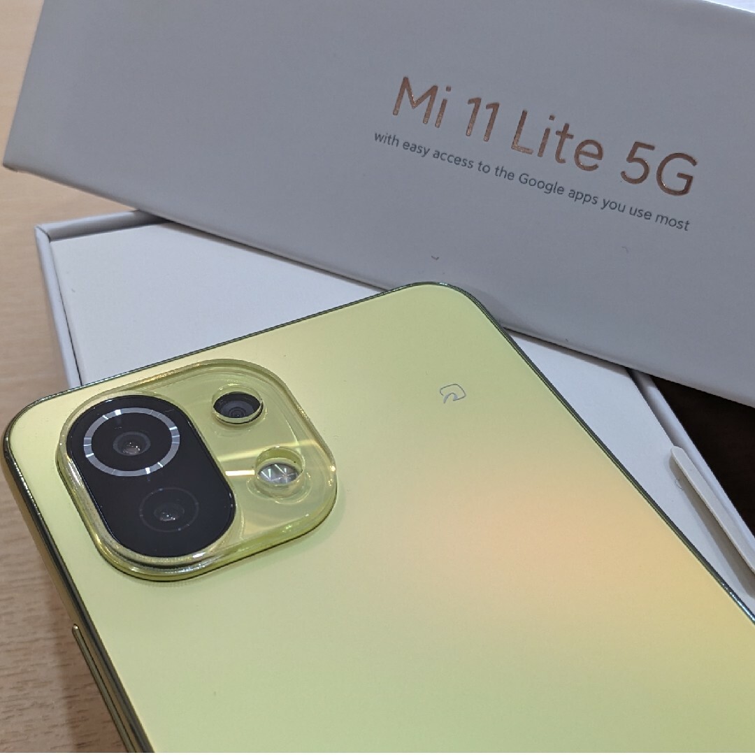 Xiaomi Mi 11 Lite 5G 128G simフリー デュアル スマホ/家電/カメラのスマートフォン/携帯電話(スマートフォン本体)の商品写真