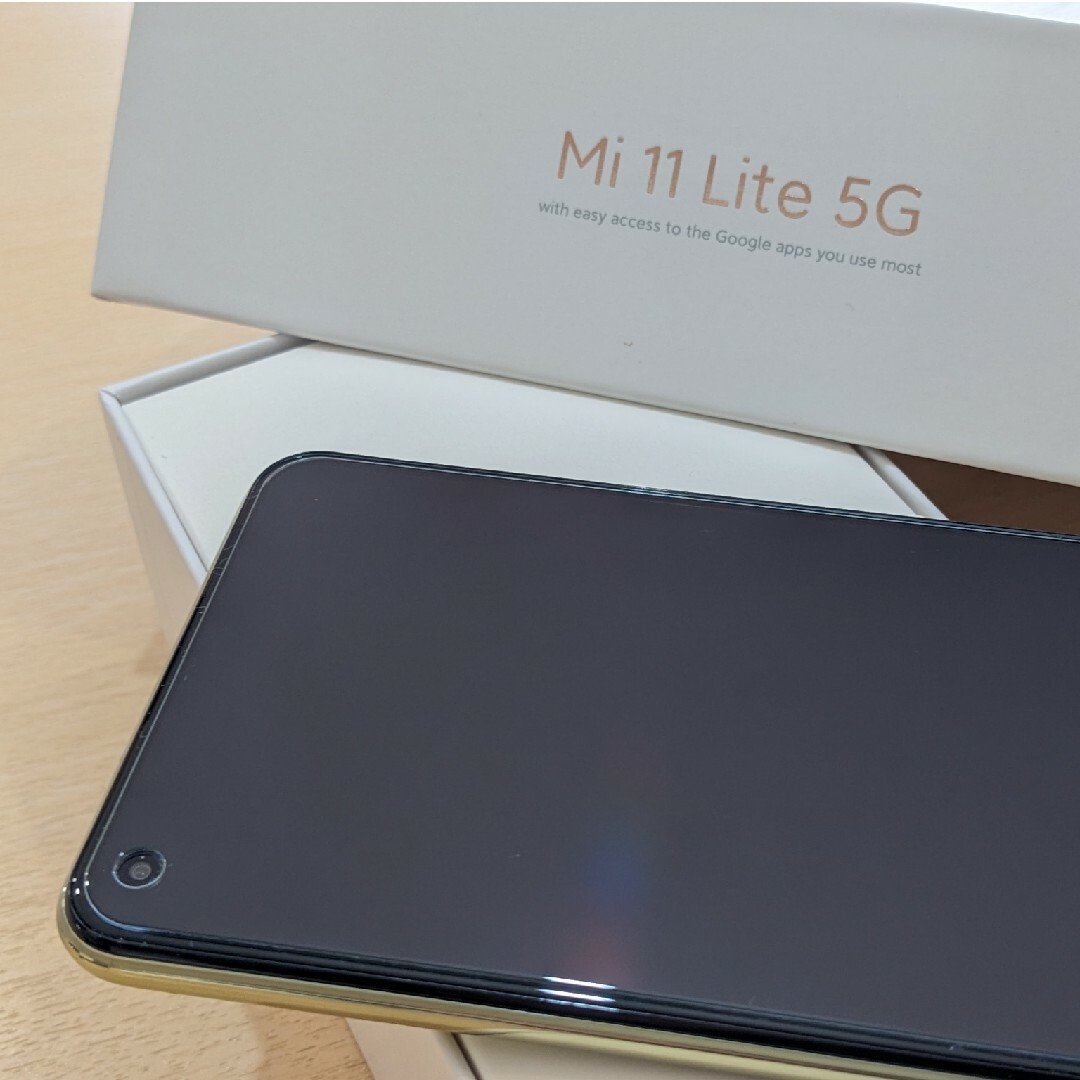 Xiaomi Mi 11 Lite 5G 128G simフリー デュアル スマホ/家電/カメラのスマートフォン/携帯電話(スマートフォン本体)の商品写真