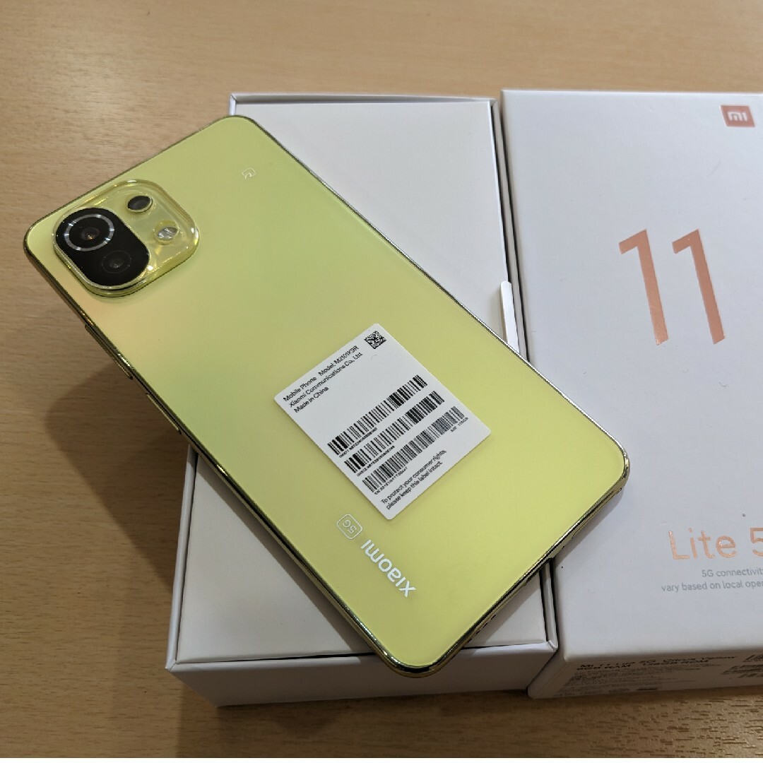 Xiaomi Mi 11 Lite 5G 128G simフリー デュアル スマホ/家電/カメラのスマートフォン/携帯電話(スマートフォン本体)の商品写真