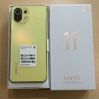 Xiaomi Mi 11 Lite 5G 128G simフリー デュアル(スマートフォン本体)