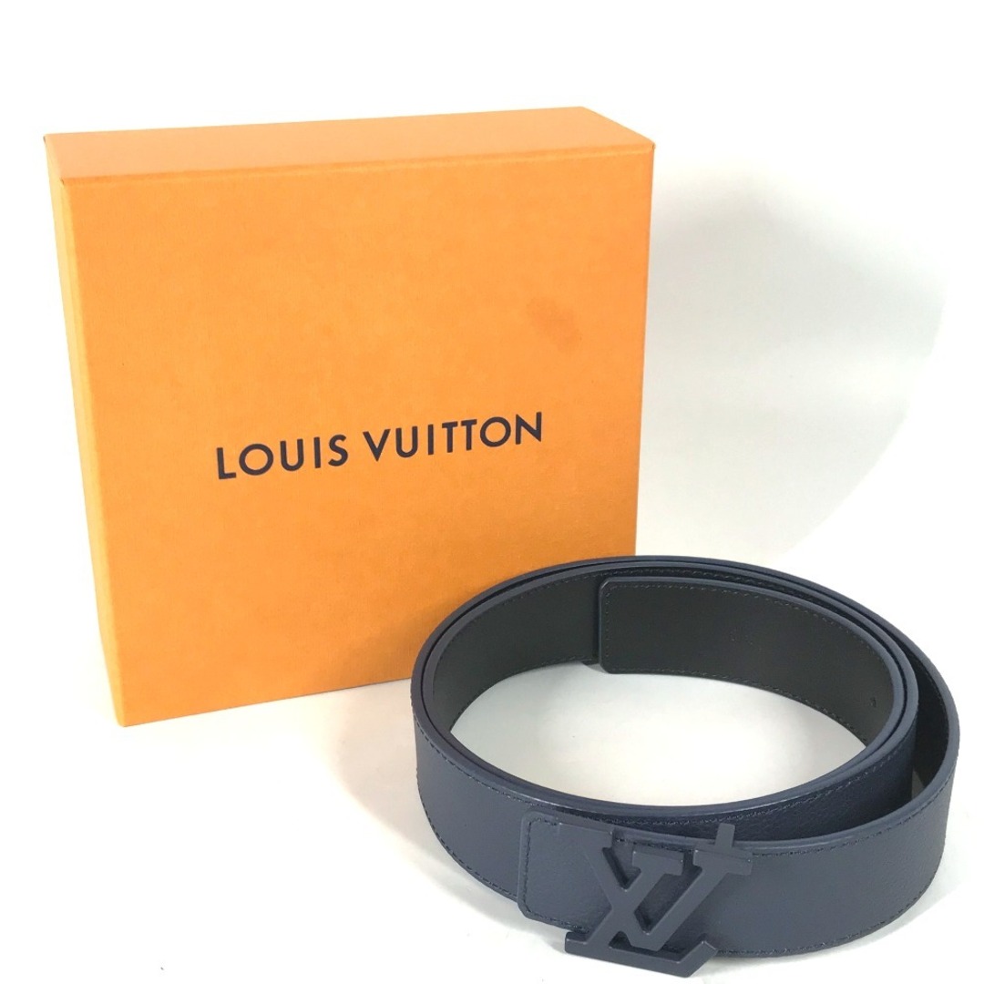 LOUIS VUITTON(ルイヴィトン)のルイヴィトン LOUIS VUITTON ベルト・LV アエログラム 35MM M0634T リバーシブル ベルト トリヨンレザー ネイビー 美品 メンズのファッション小物(ベルト)の商品写真