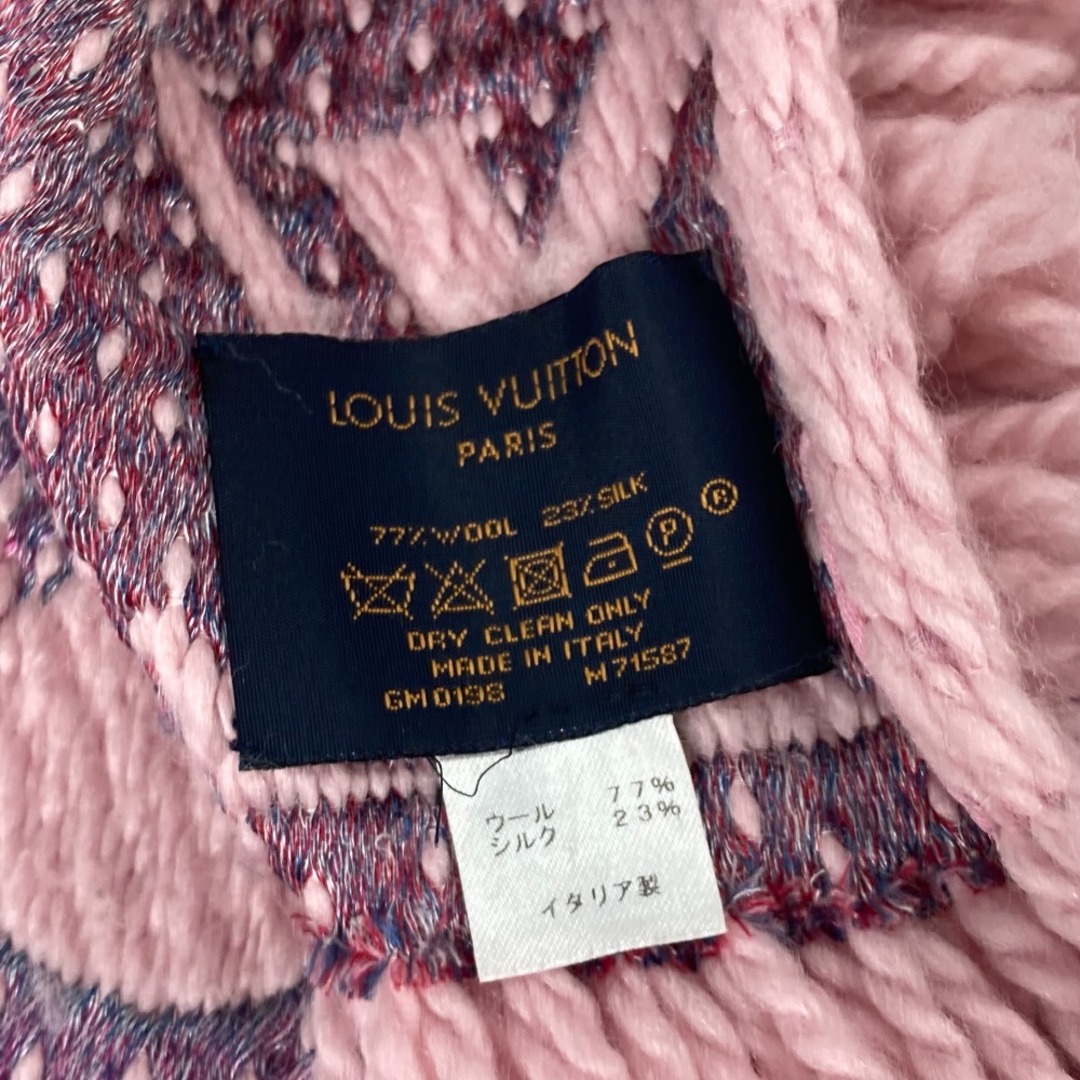 LOUIS VUITTON - ルイヴィトン LOUIS VUITTON エシャルプ・ロゴ LOUIS VUITTON - ルイヴィトン LOUIS VUITTON エシャルプ・ロゴ
