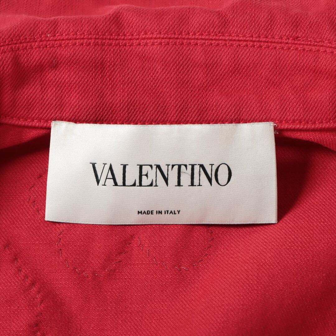 VALENTINO(ヴァレンティノ)のヴァレンティノ  レーヨン×コットン×シルク 38 レッド レディース そ レディースのジャケット/アウター(その他)の商品写真