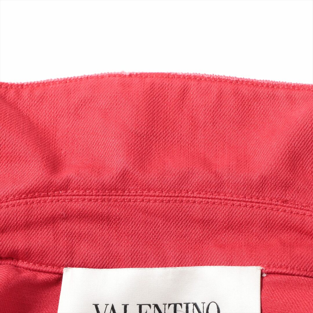 VALENTINO(ヴァレンティノ)のヴァレンティノ  レーヨン×コットン×シルク 38 レッド レディース そ レディースのジャケット/アウター(その他)の商品写真