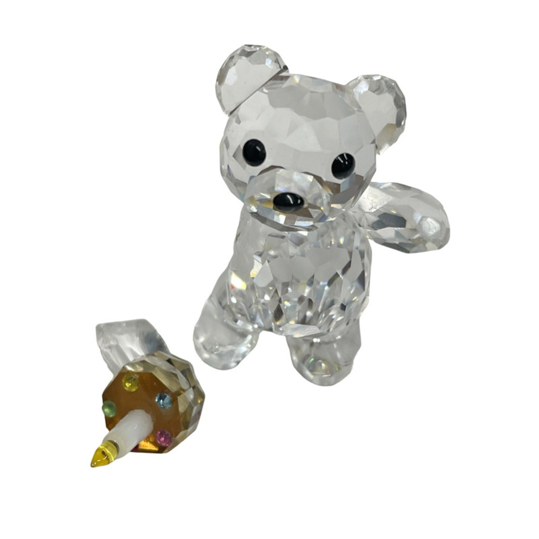 SWAROVSKI KrisBear スワロフスキー クリスベア ケーキ 訳アリ 置物 オブジェ クリスタルN2401K120新品ですＳ品