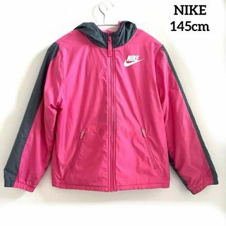 ナイキ(NIKE)のNIKE ジャンパー ジップパーカー 女の子 ダメージありの為激安 145cm(ジャケット/上着)