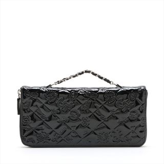 シャネル(CHANEL)のシャネル  パテントレザー  ブラック レディース クラッチバッグ(クラッチバッグ)