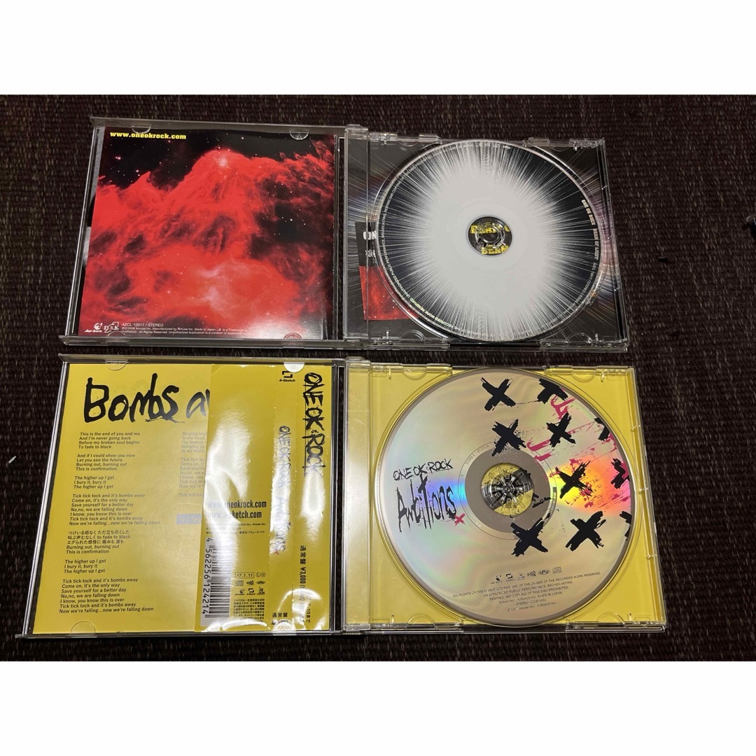 ONE OK ROCK(ワンオクロック)のONE OK ROCK CD10枚セット エンタメ/ホビーのCD(ポップス/ロック(邦楽))の商品写真