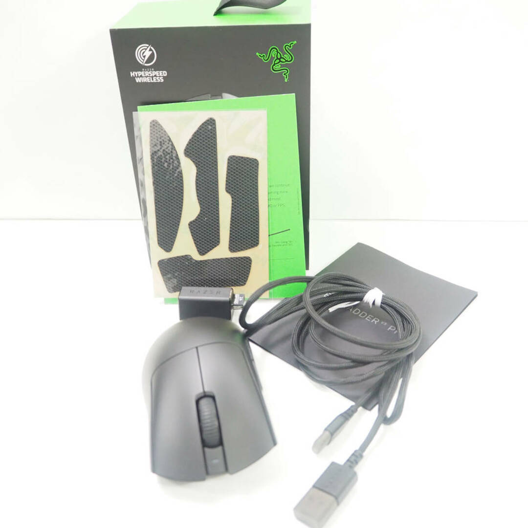 PC周辺機器美品 RAZER レイザー DEATHADDER V3 PRO ワイヤレス ゲーミングマウス ゲーミング FPS eスポーツ PC周辺機器 HY859C