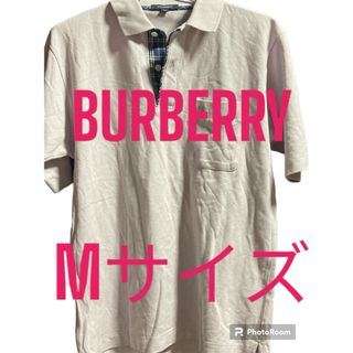 BURBERRY LONDON  Mサイズ　ポロシャツ　バーバリーロンドン(ポロシャツ)