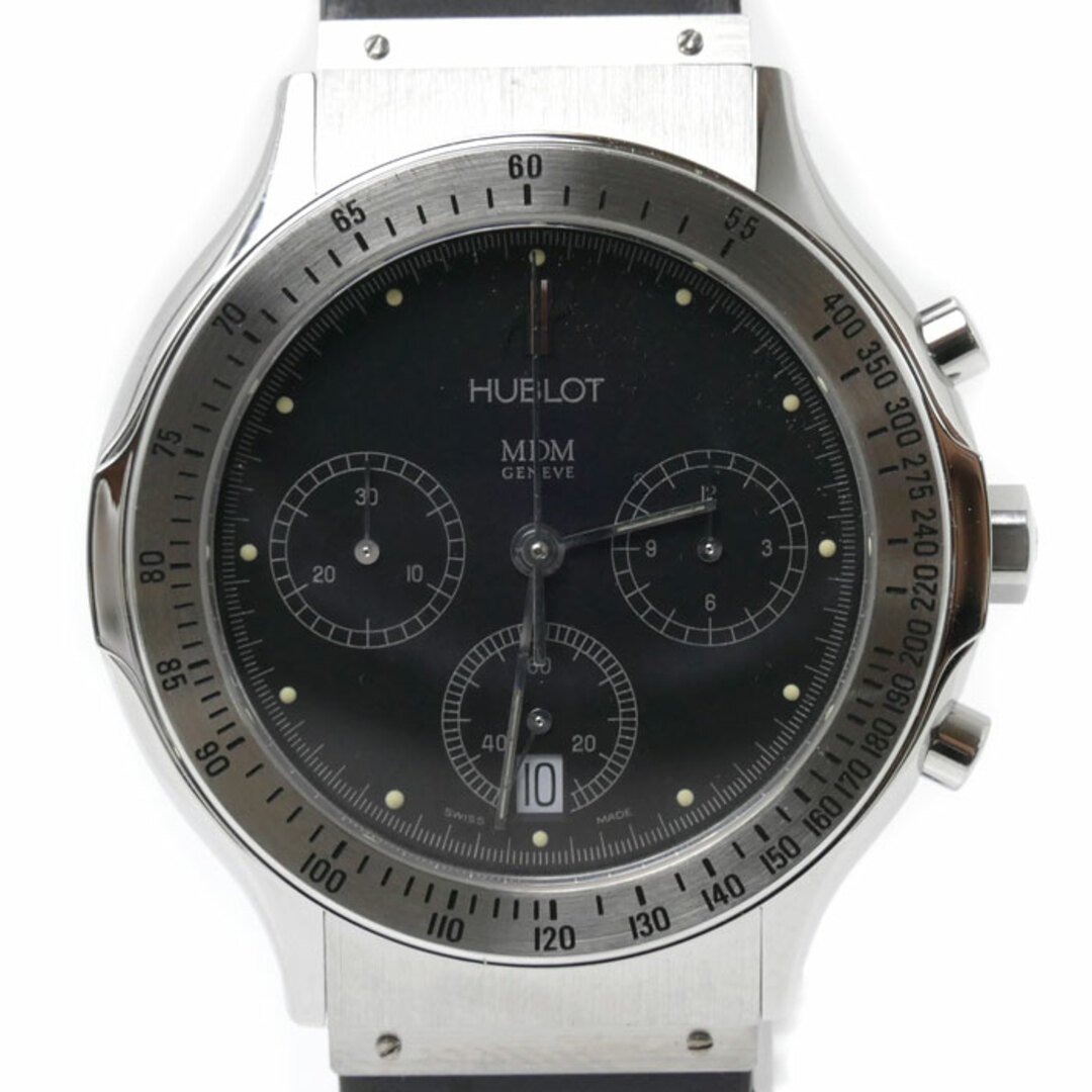 HUBLOT(ウブロ)のHUBLOT ウブロ MDM クロノグラフ 腕時計 電池式 1621.1 メンズ【中古】 メンズの時計(腕時計(アナログ))の商品写真