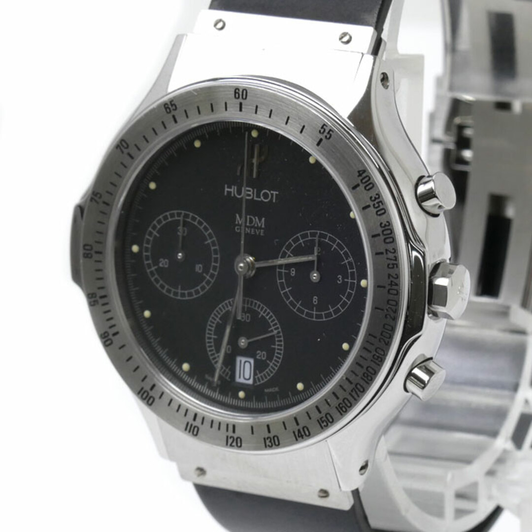 HUBLOT(ウブロ)のHUBLOT ウブロ MDM クロノグラフ 腕時計 電池式 1621.1 メンズ【中古】 メンズの時計(腕時計(アナログ))の商品写真