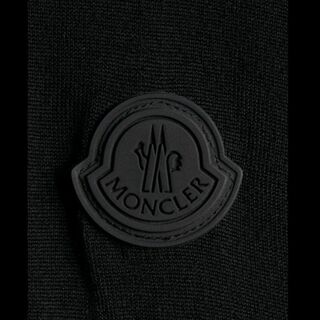 送料無料 12 MONCLER モンクレール 9F00002 M1180 ブラック ハイネック ニット セーター size XL