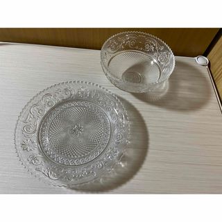 バカラ(Baccarat)のバカラ　アラベスク　16センチ　新品未使用　(食器)