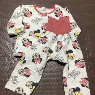 ディズニー(Disney)の腹巻き付きパジャマ　95 ミニーちゃん　(パジャマ)